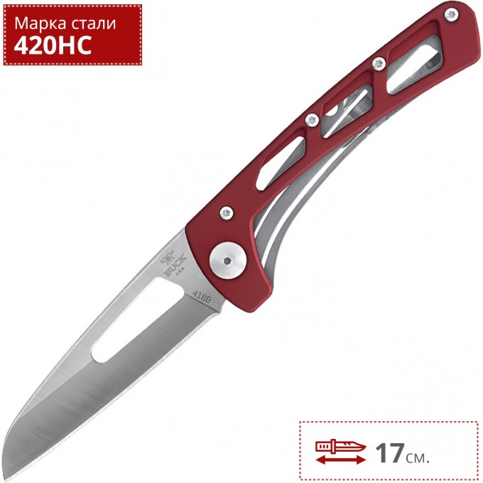 Нож BUCK 0418RDS VERTEX B0418RDS
